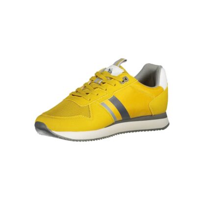 U.S. POLO ASSN. - Yellow Polyester Men Sneaker