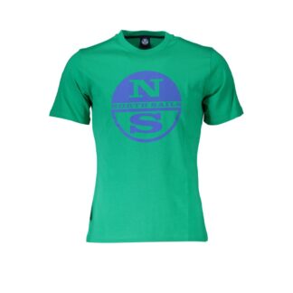 North Sails - Green Cotton Men T-Shirt