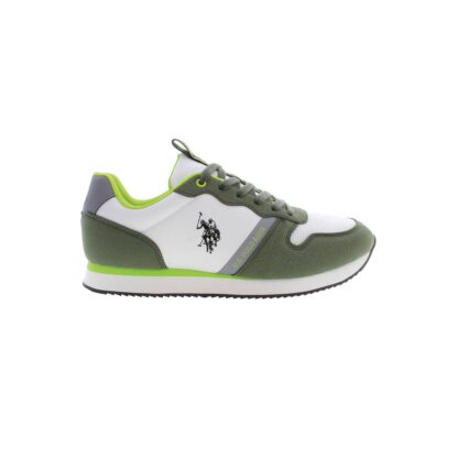 U.S. POLO ASSN. - Green Polyester Men Sneaker