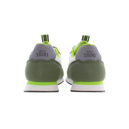 U.S. POLO ASSN. - Green Polyester Men Sneaker