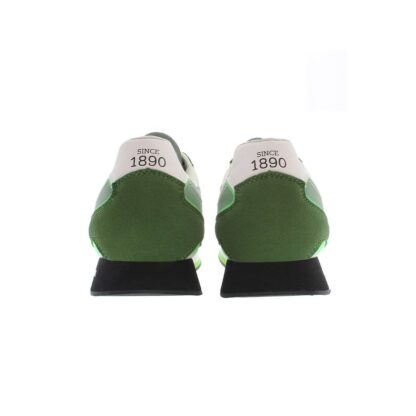 U.S. POLO ASSN. - Green Polyester Men Sneaker