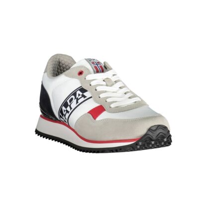 Napapijri - White Polyester Men Sneaker