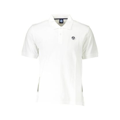 North Sails - White Cotton Men Polo Shirt