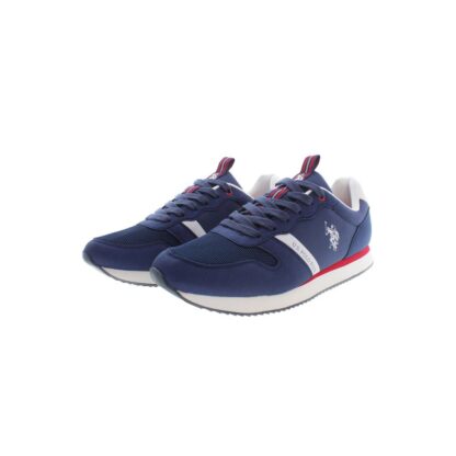 U.S. POLO ASSN. - Blue Polyester Men Sneaker