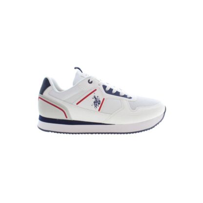 U.S. POLO ASSN. - White Polyester Men Sneaker