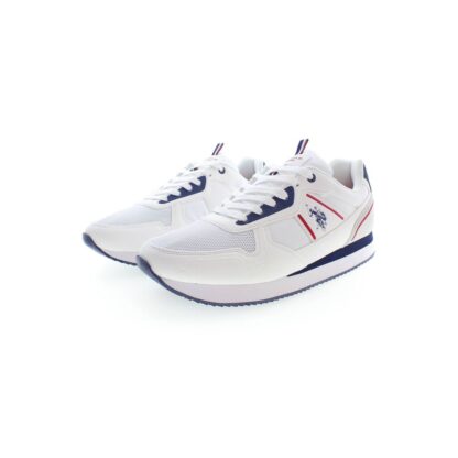 U.S. POLO ASSN. - White Polyester Men Sneaker