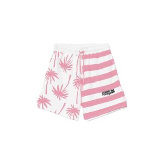 Comme Des Fuckdown - Chic Two-Tone Logo Shorts