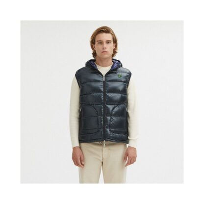 Centogrammi - Blue Nylon Men's Reversible Vest