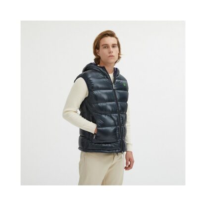 Centogrammi - Blue Nylon Men's Reversible Vest