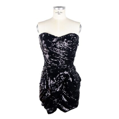 Elisabetta Franchi - Sleeveless Sequined Bow Dress