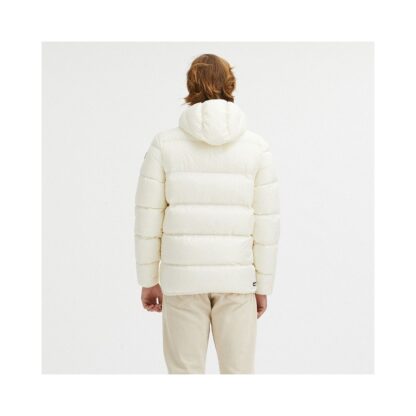 Centogrammi - Elegant White Hooded Down Jacket