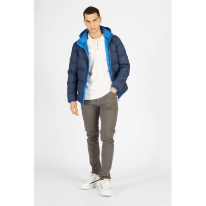 La Martina - Blue Nylon Men Jacket