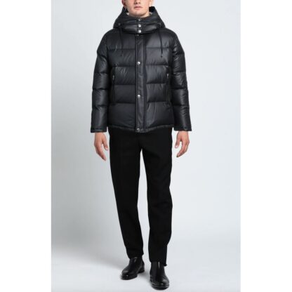 Aquascutum - Black Polyester Men Jacket