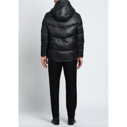 Aquascutum - Black Polyester Men Jacket