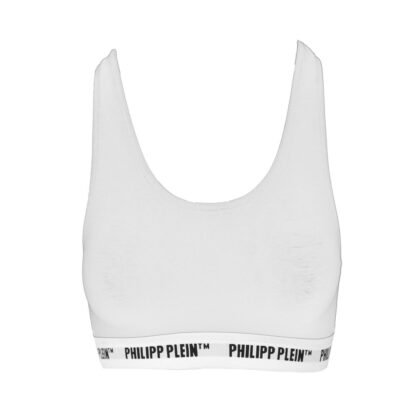 Philipp Plein - Elegant Two-Piece White Logo Top Set