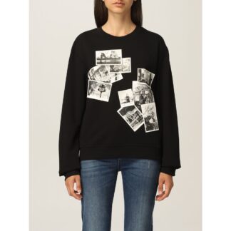 Love Moschino - Blue Cotton Women Sweater