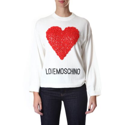 Love Moschino - White Wool Women Sweater