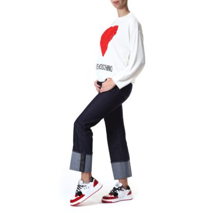 Love Moschino - White Wool Women Sweater