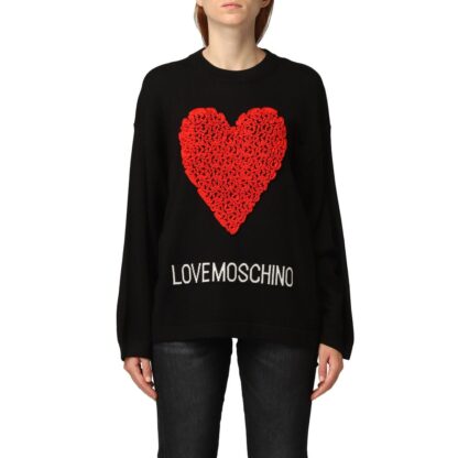 Love Moschino - Black Wool Women Sweater