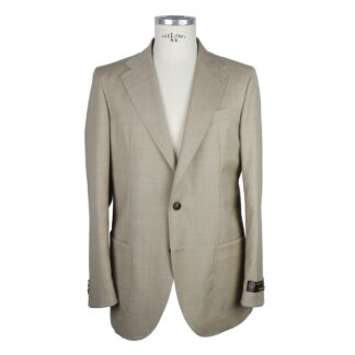 Emilio Romanelli - Gray Wool Men Jacket