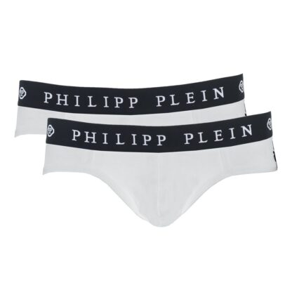 Philipp Plein - White Cotton Men Boxer Short