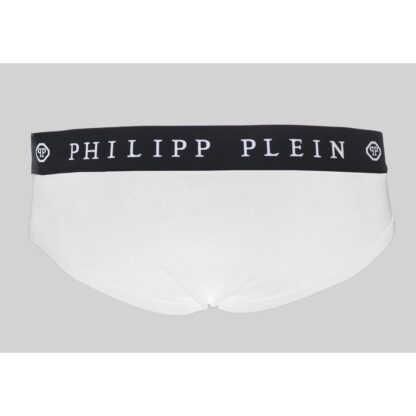 Philipp Plein - White Cotton Men Boxer Short