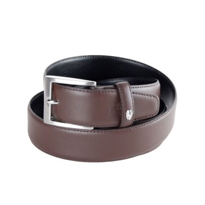 Cavalli Class - Elegant Reversible Leather Belt - Dual Tone