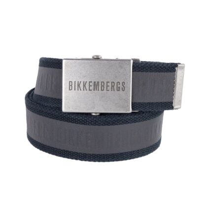 Bikkembergs - Black Cotton Mens Belt