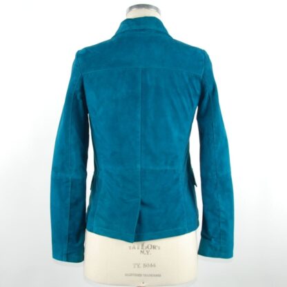 Emilio Romanelli - Green Leather Women Jacket