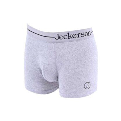 Jeckerson - Gray Cotton Men Boxer