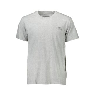 Guess Jeans - Gray Cotton Men T-Shirt