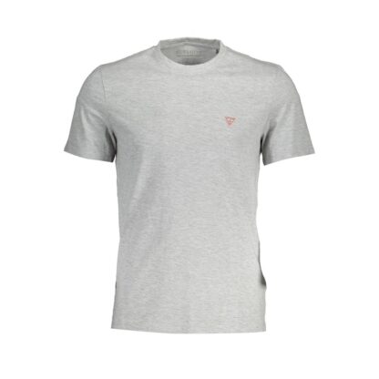 Guess Jeans - Gray Cotton Men T-Shirt