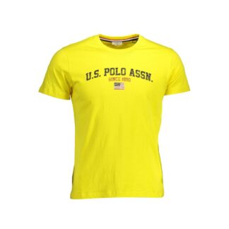 U.S. POLO ASSN. - Blue Cotton Men T-Shirt