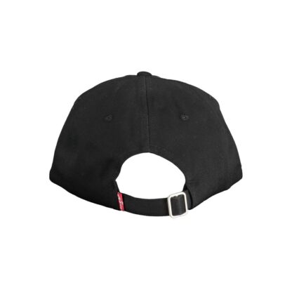 Levi's - Black Cotton Men Cap