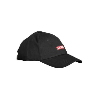 Levi's - Black Cotton Men Cap