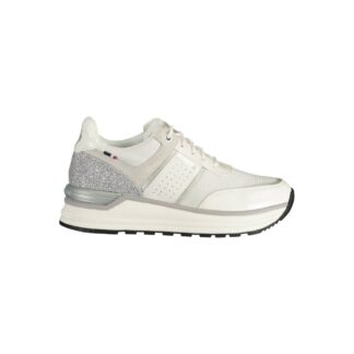 U.S. POLO ASSN. - White Polyester Women Sneaker