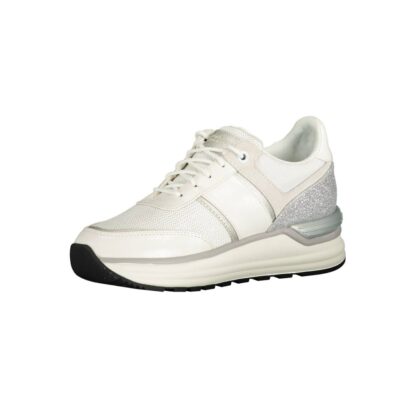 U.S. POLO ASSN. - White Eco Suede Women Sneaker