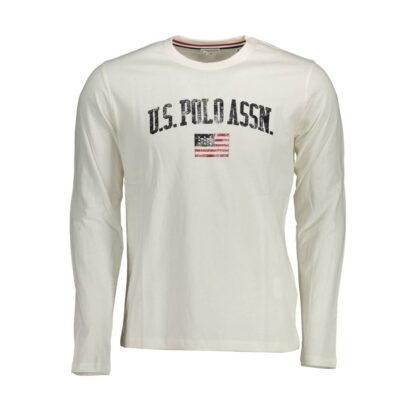 U.S. POLO ASSN. - White Cotton Men T-Shirt