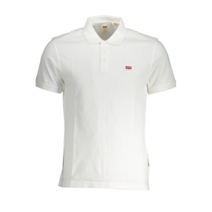 Levi's - White Cotton Men Polo