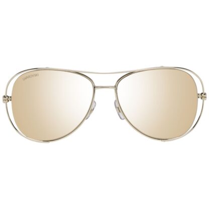 Swarovski - Gold Women Sunglasses