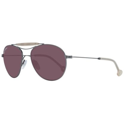 Hally & Son - Gray Unisex Sunglasses