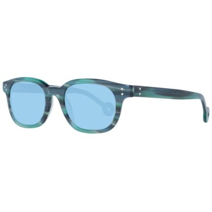 Hally & Son - Green Unisex Sunglasses