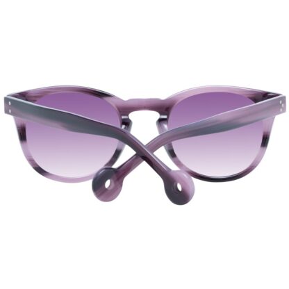 Hally & Son - Purple Unisex Sunglasses