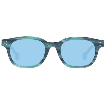 Hally & Son - Green Unisex Sunglasses