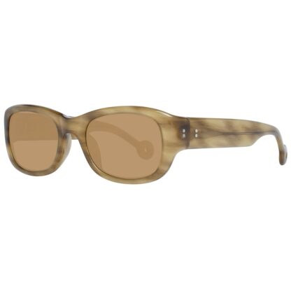 Hally & Son - Brown Unisex Sunglasses