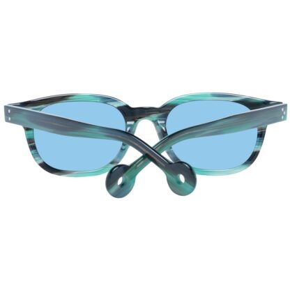 Hally & Son - Green Unisex Sunglasses