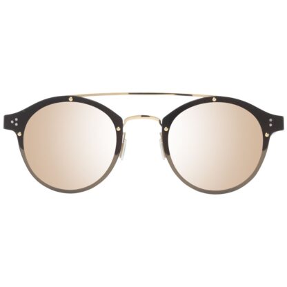 Hally & Son - Brown Unisex Sunglasses