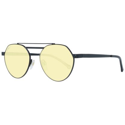 Hally & Son - Black Unisex Sunglasses