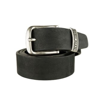 Bikkembergs - Sleek Black Calfskin Men's Belt