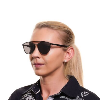 Web - Black Unisex Sunglasses